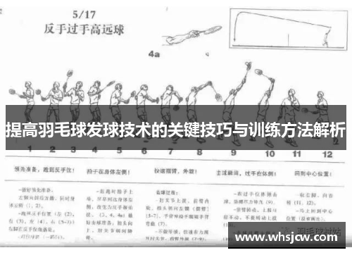 提高羽毛球发球技术的关键技巧与训练方法解析